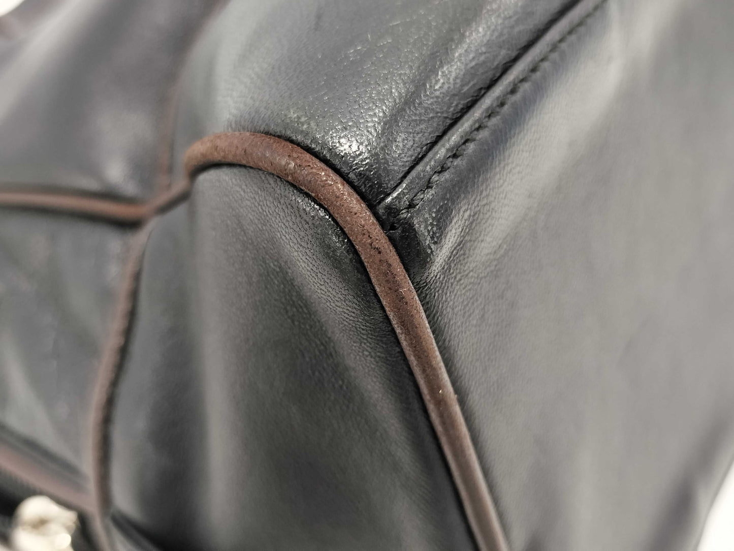 LOEWE Anagram Handbag Leather Handbag