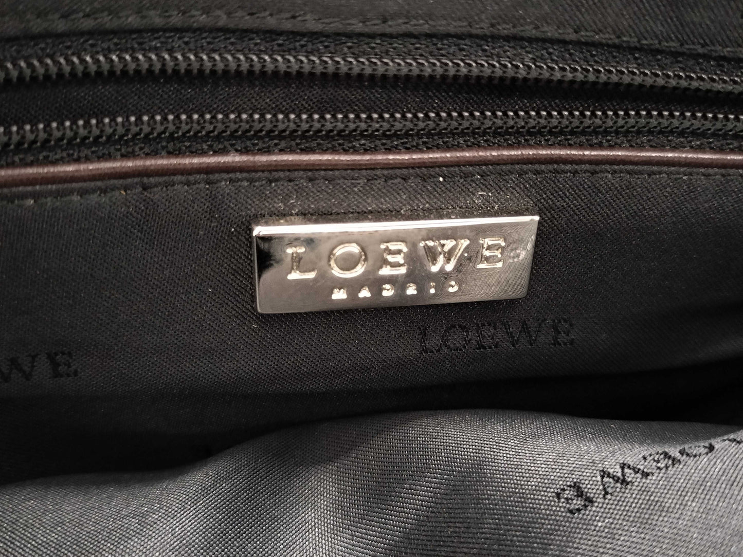 LOEWE Anagram Handbag Leather Handbag