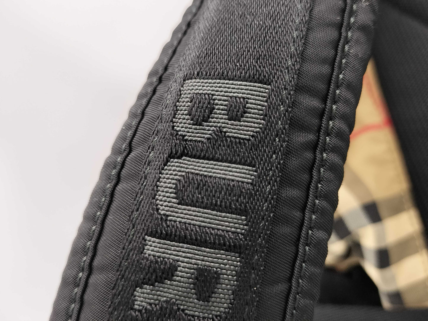 BURBERRY Nova Check Backpack Nylon Rucksack
