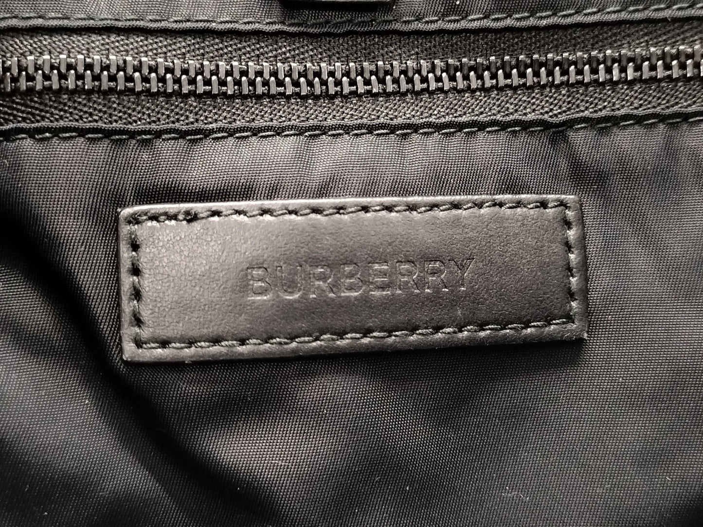 BURBERRY Nova Check Backpack Nylon Rucksack
