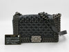 CHANEL Boy Chanel Matelasse Chain Shoulder Bag, Black, 20 Series