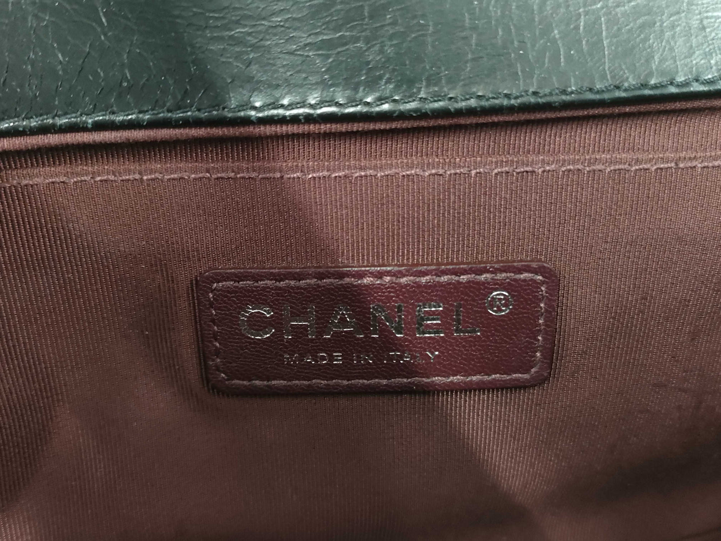 CHANEL Boy Chanel Matelasse Chain Shoulder Bag, Black, 20 Series