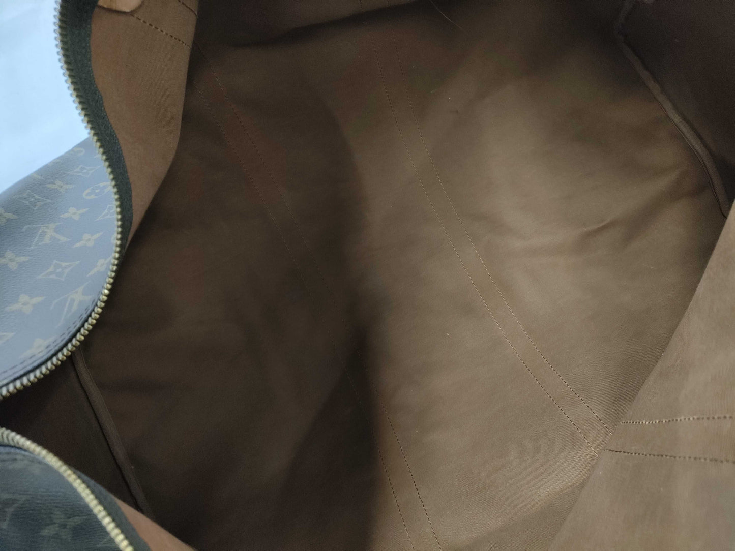 LOUIS VUITTON Monogram Keepall Boston Bag