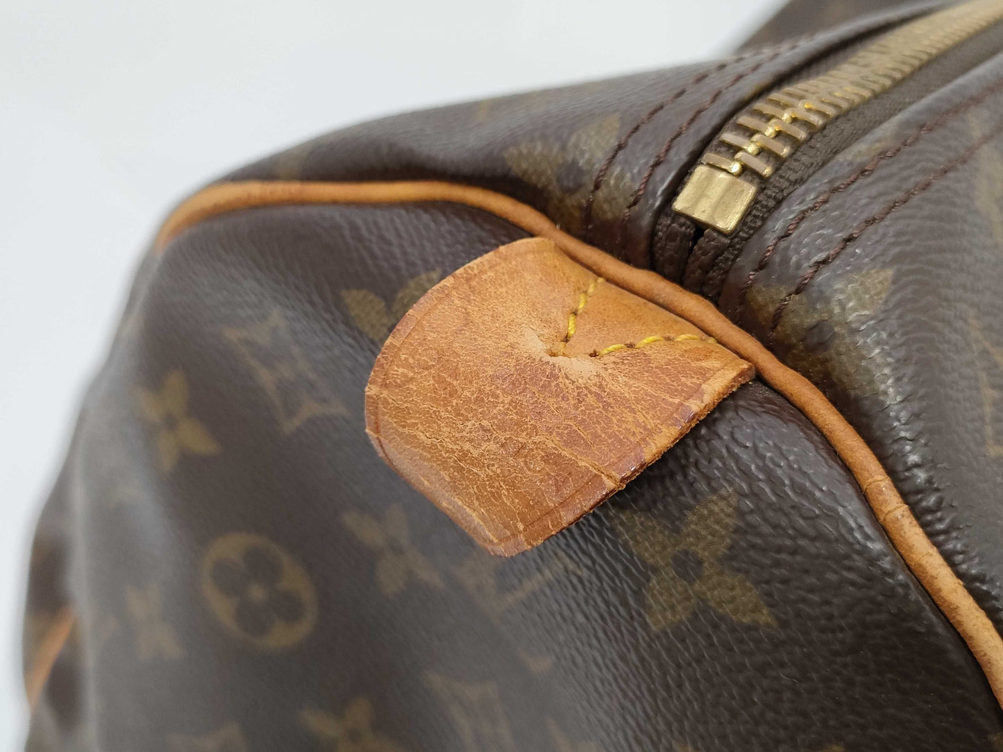 LOUIS VUITTON Monogram Keepall Boston Bag