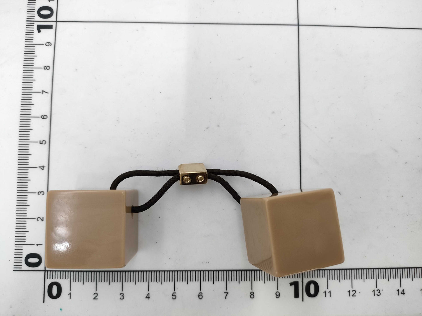 LOUIS VUITTON Hair Cube Elastic Hair Accessory