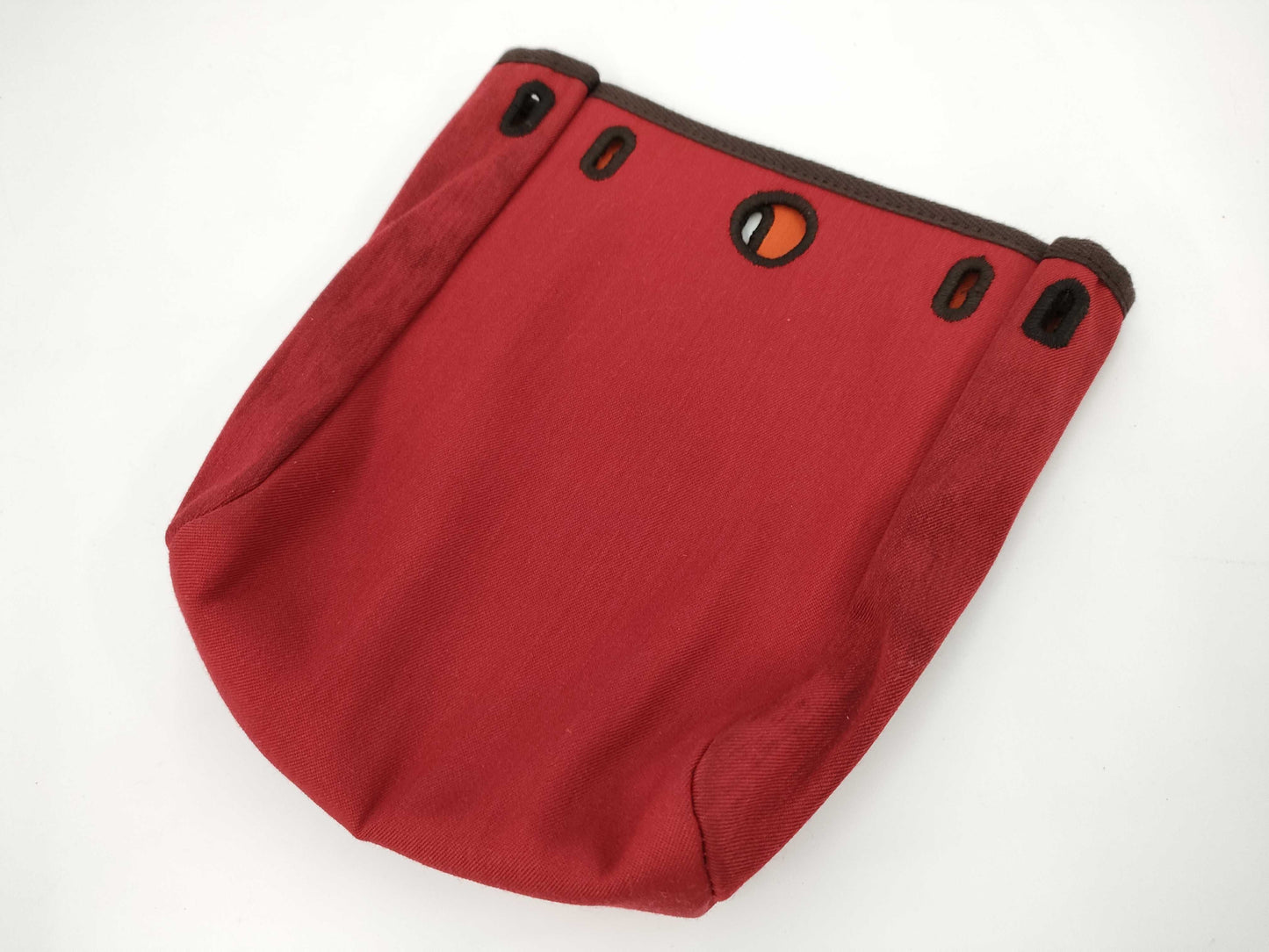 HERMES Hermes Airbag TPM □H Orange Shoulder Bag