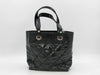 CHANEL Paris-Biarritz Patent No. 13 Black Tote Bag