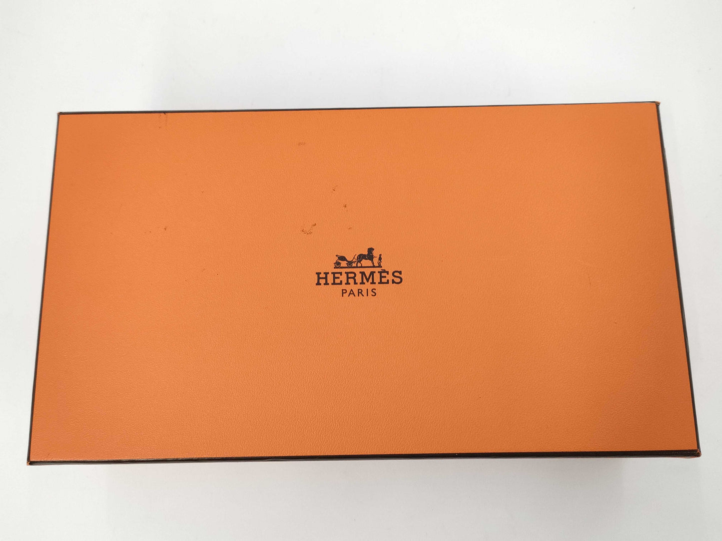 HERMES Kelly Wallet □O Blue Jean Wallet
