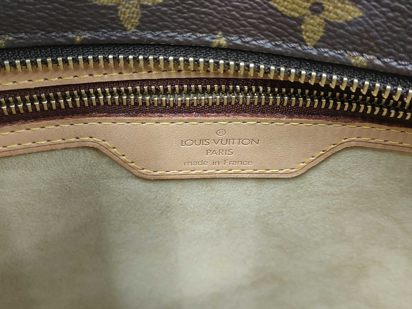 LOUIS VUITTON Monogram Luco M51155 SR1020 Tote Bag