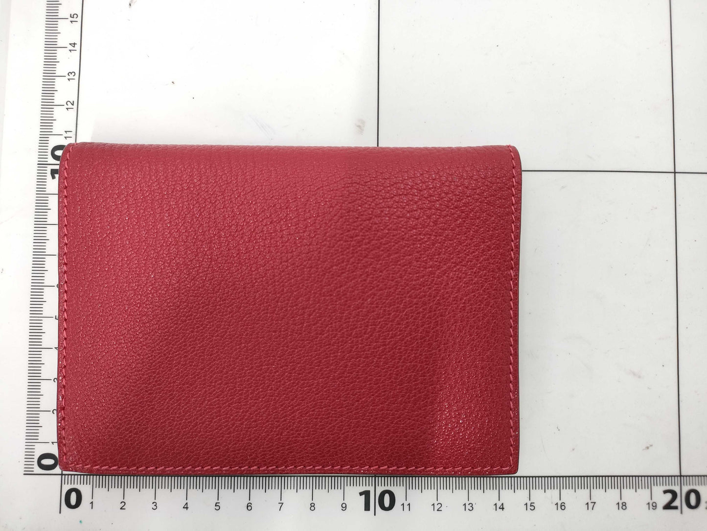 HERMES Red Couchvel Notebook Cover
