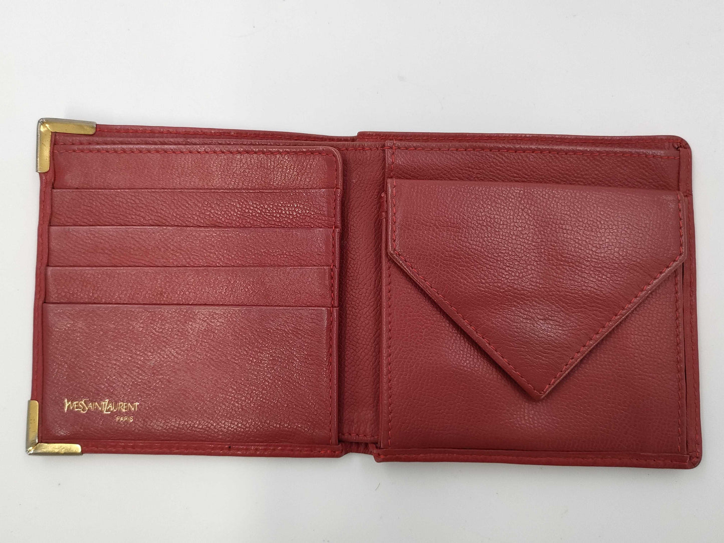 Yves Saint Laurent YSL Red Wallet