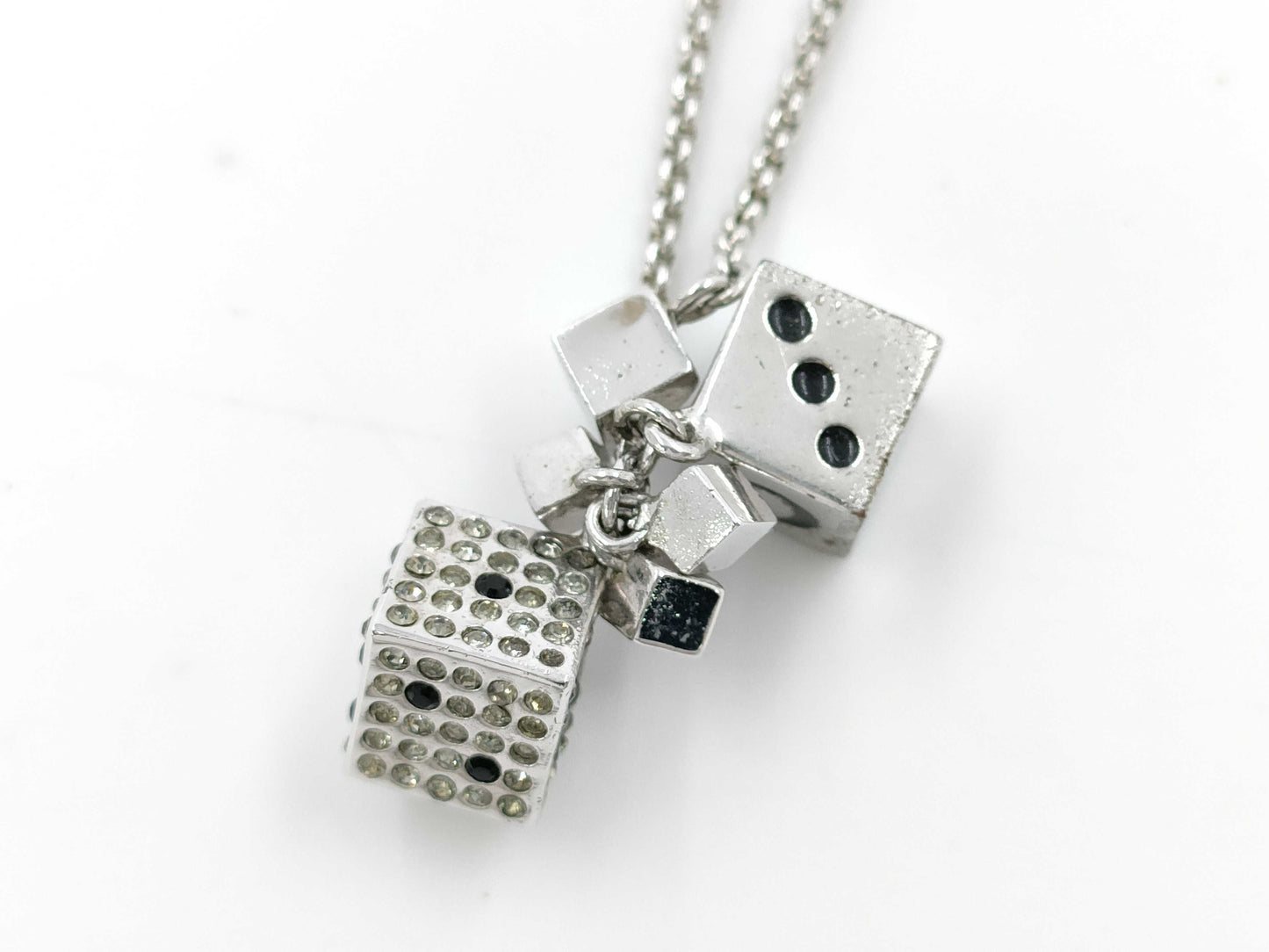 Dior Logo Dice Necklace