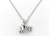 Dior Logo Dice Necklace