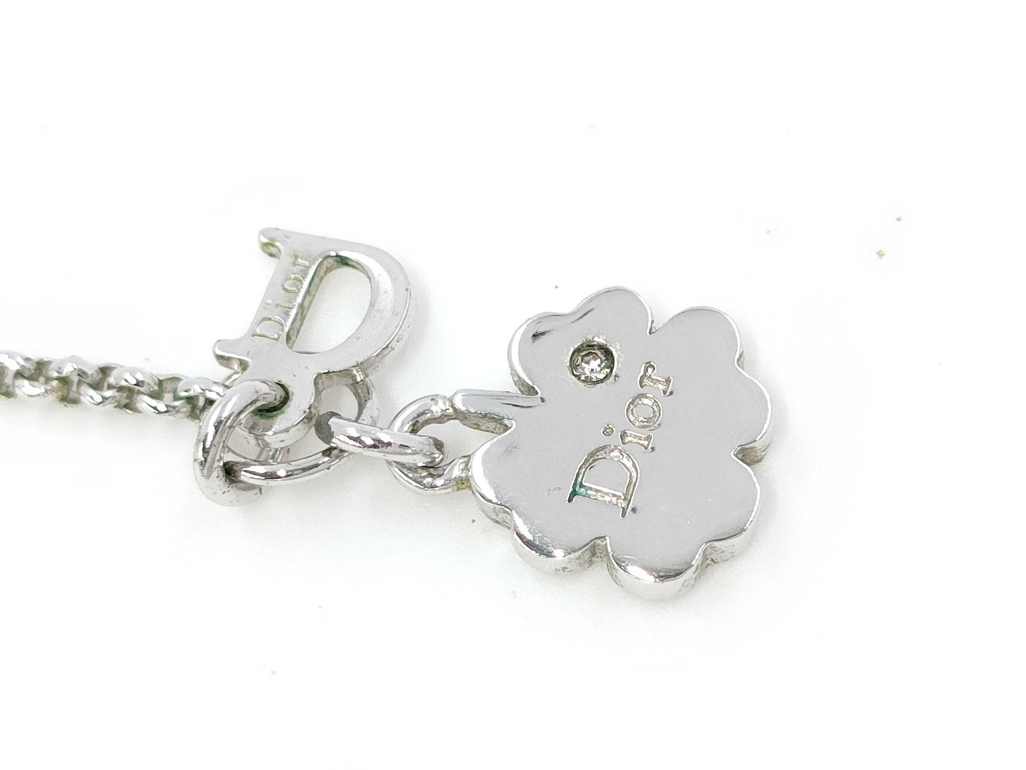 Dior Logo Dice Necklace