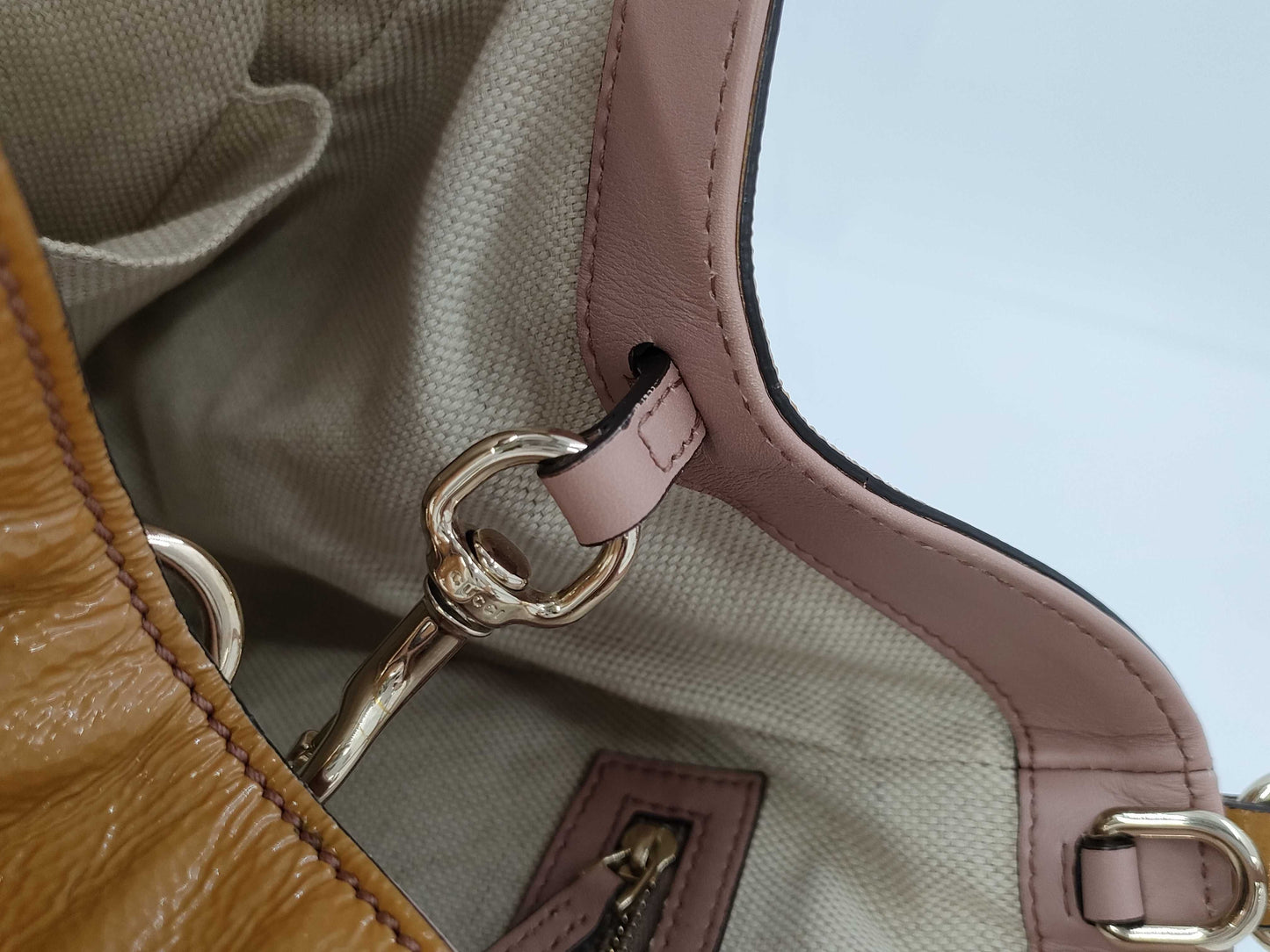 GUCCI Gucci Leather 2-way Handbag Handbag