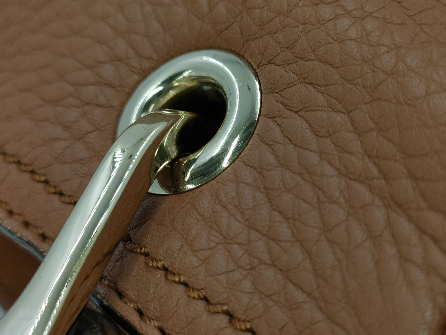GUCCI Bamboo 2-Way Brown Handbag