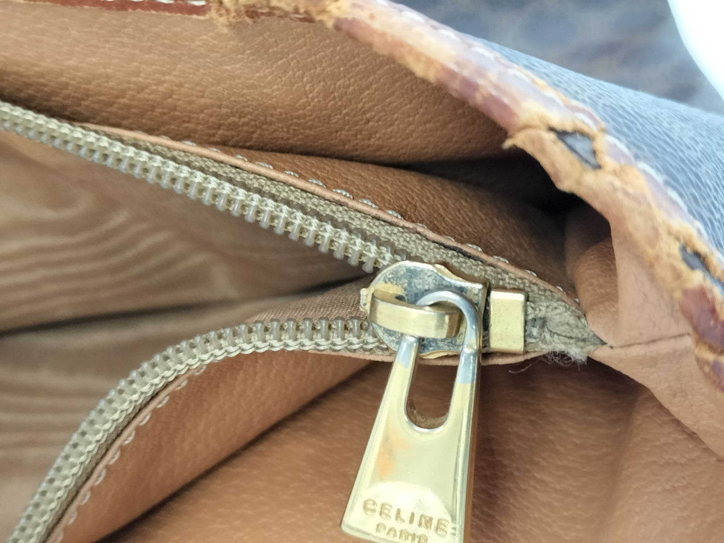 CELINE Macadam Handbag Bag