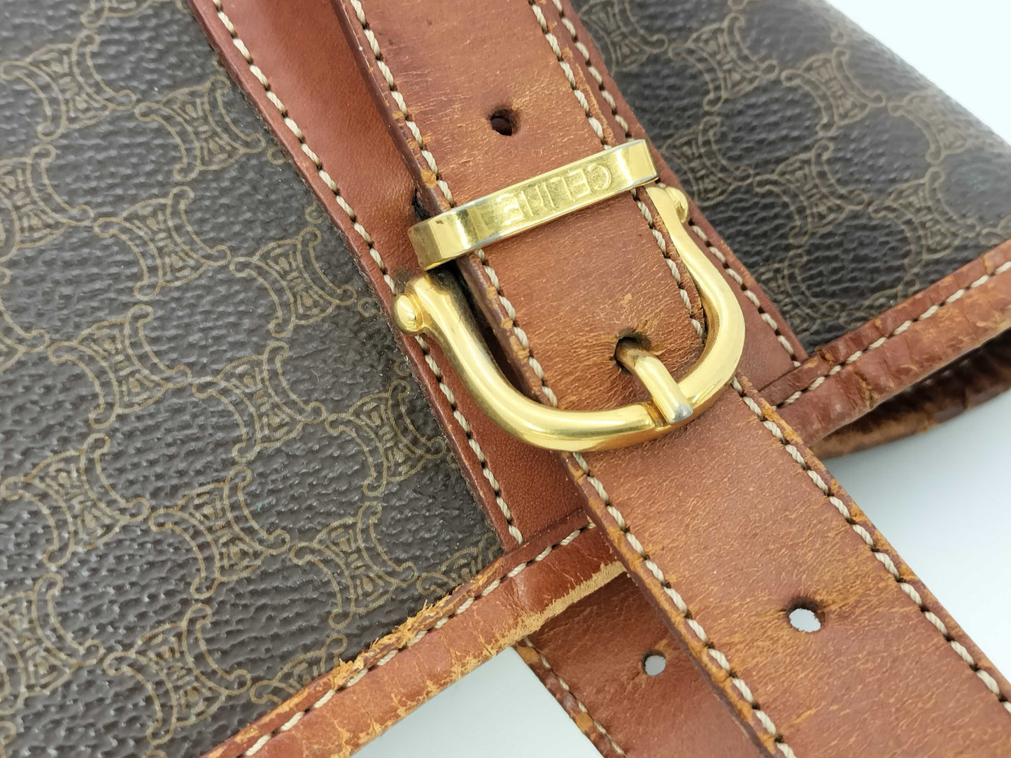 CELINE Macadam Handbag Bag