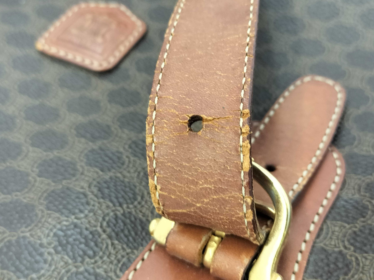 CELINE Macadam Handbag Bag