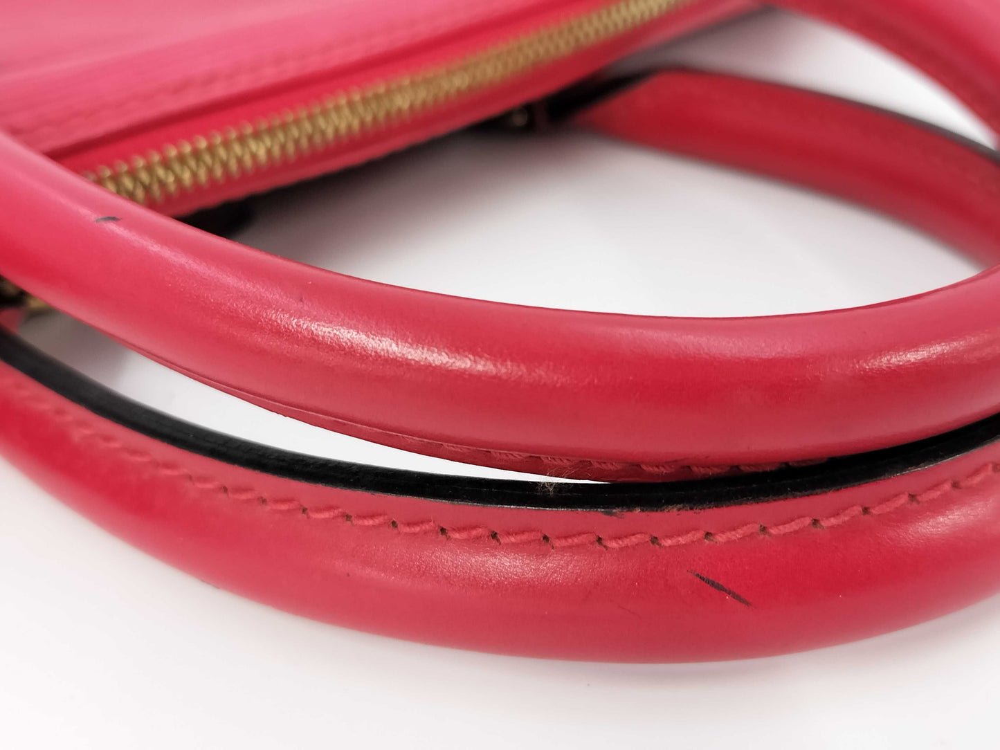 LOUIS VUITTON Epi Red Business Bag
