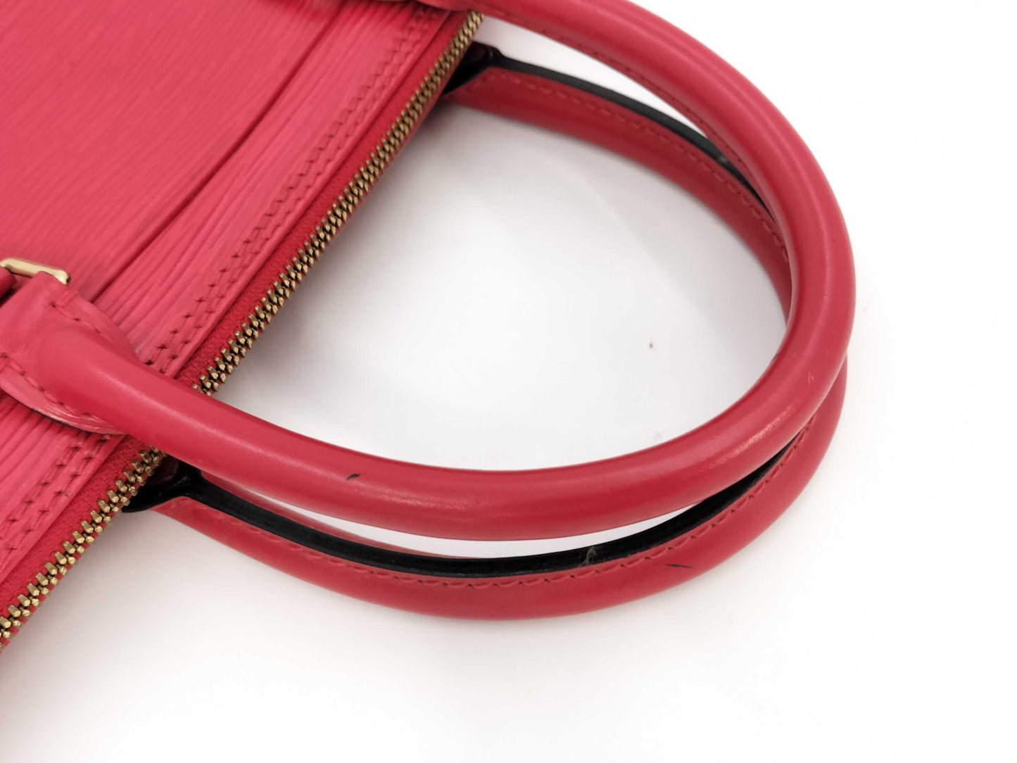 LOUIS VUITTON Epi Red Business Bag