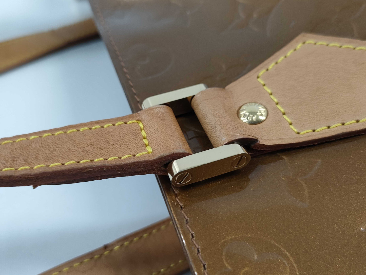 LOUIS VUITTON Vernis Houston Tote Bag