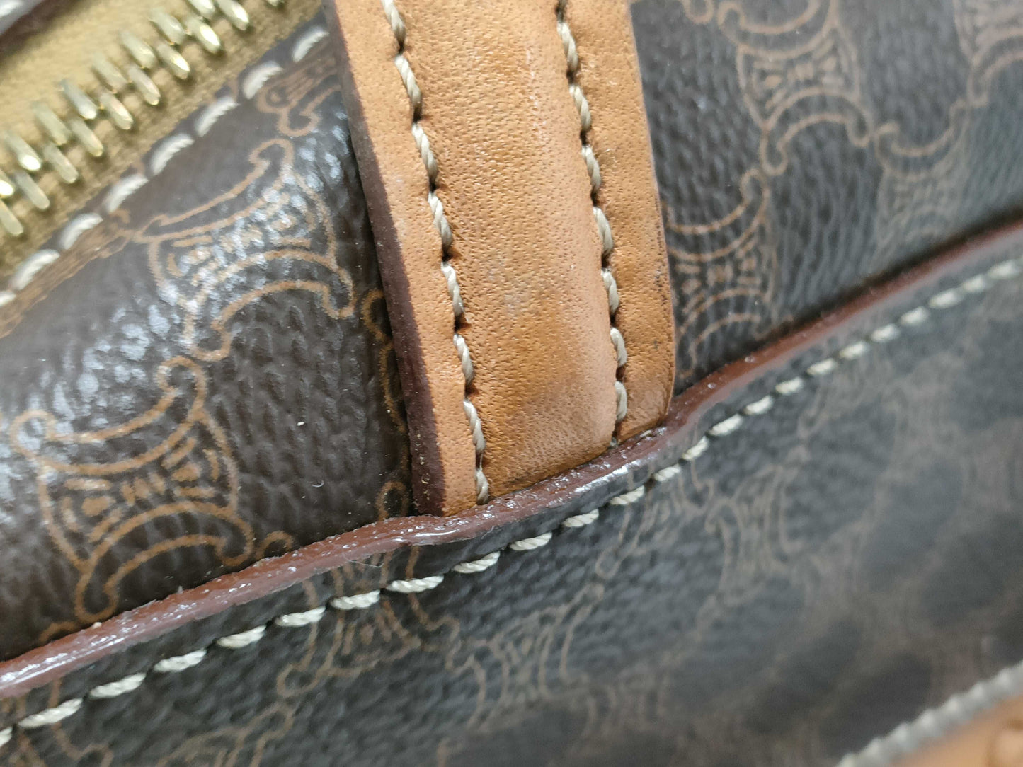 CELINE Macadam Handbag