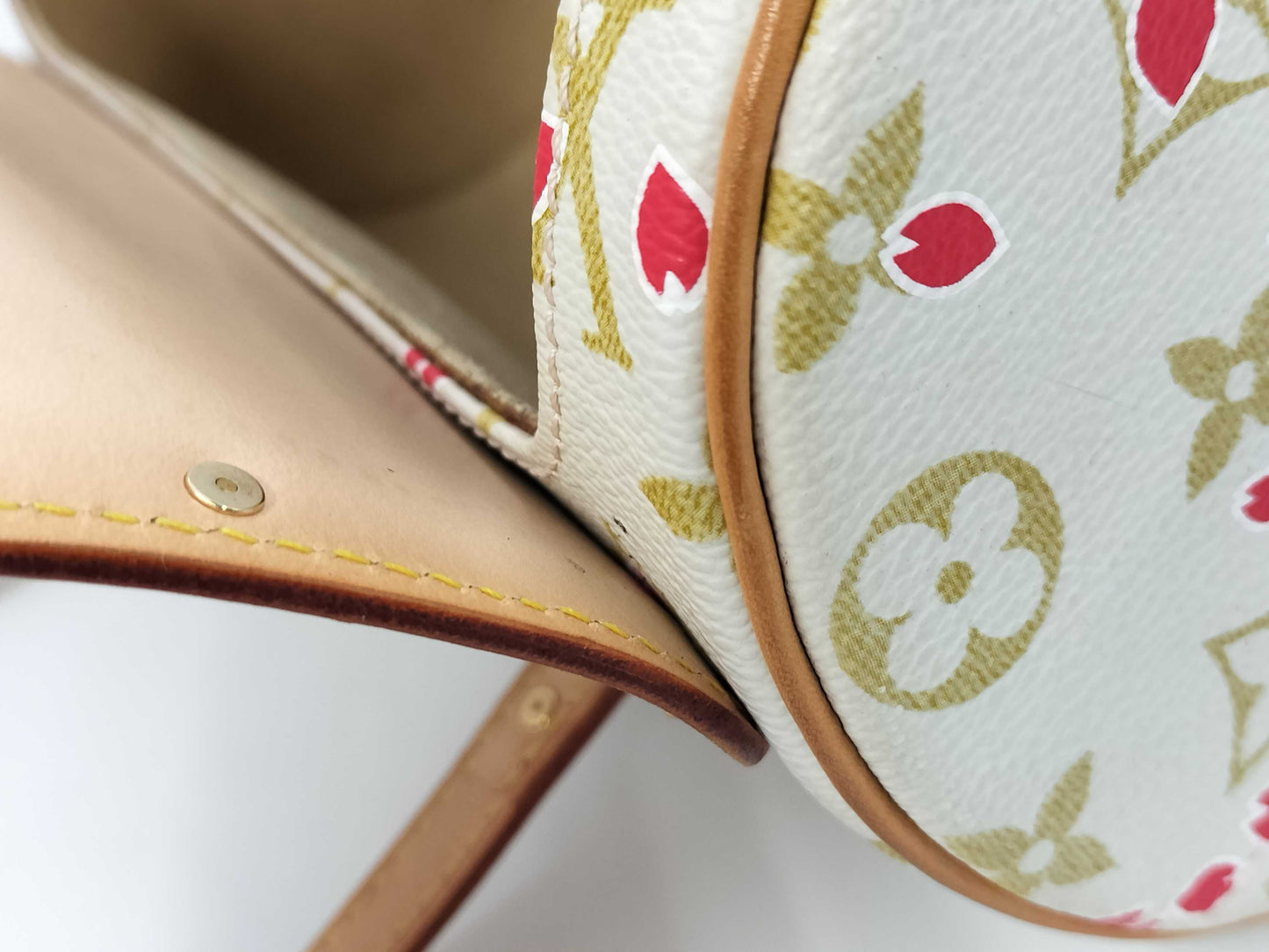 LOUIS VUITTON Papillon handbag in collaboration with Takashi Murakami