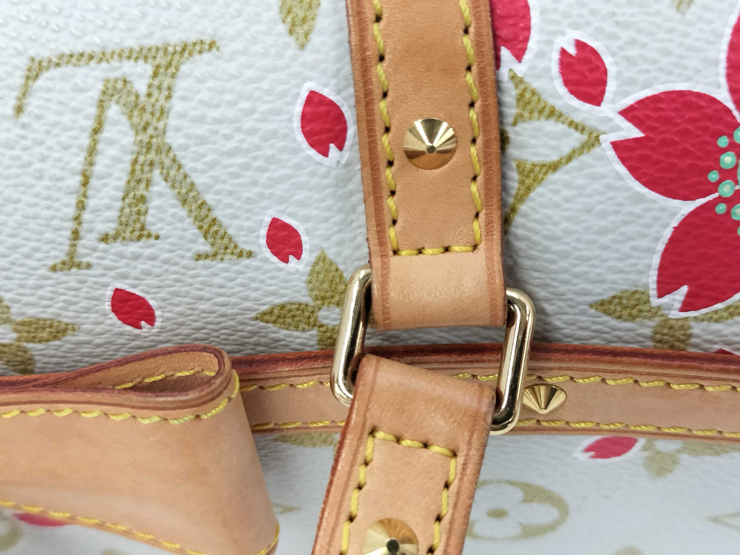 LOUIS VUITTON Papillon handbag in collaboration with Takashi Murakami