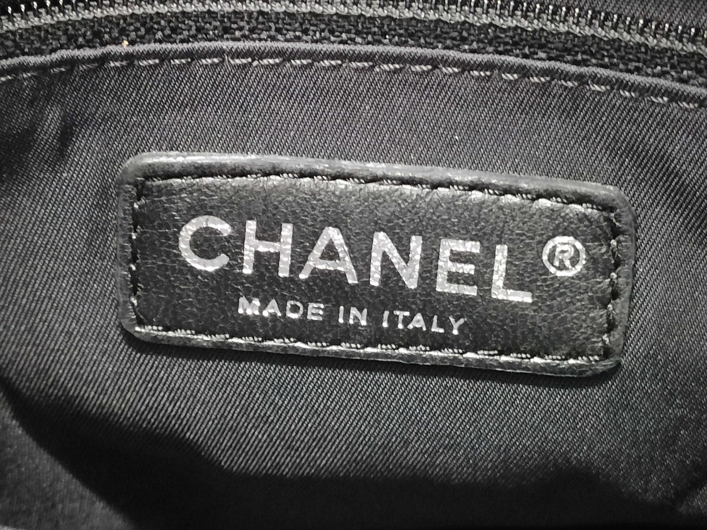 CHANEL Paris Beer Bits Tote Bag Handbag