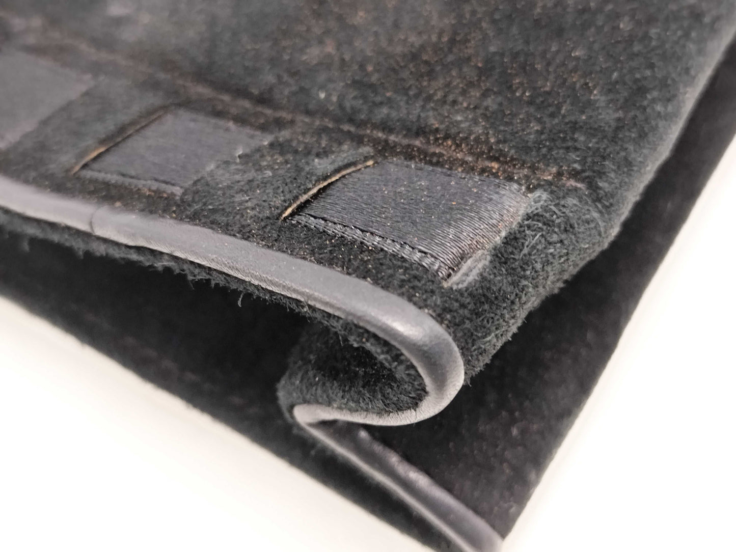 CHANEL Velour Shoulder Bag