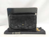 CHANEL Velour Shoulder Bag
