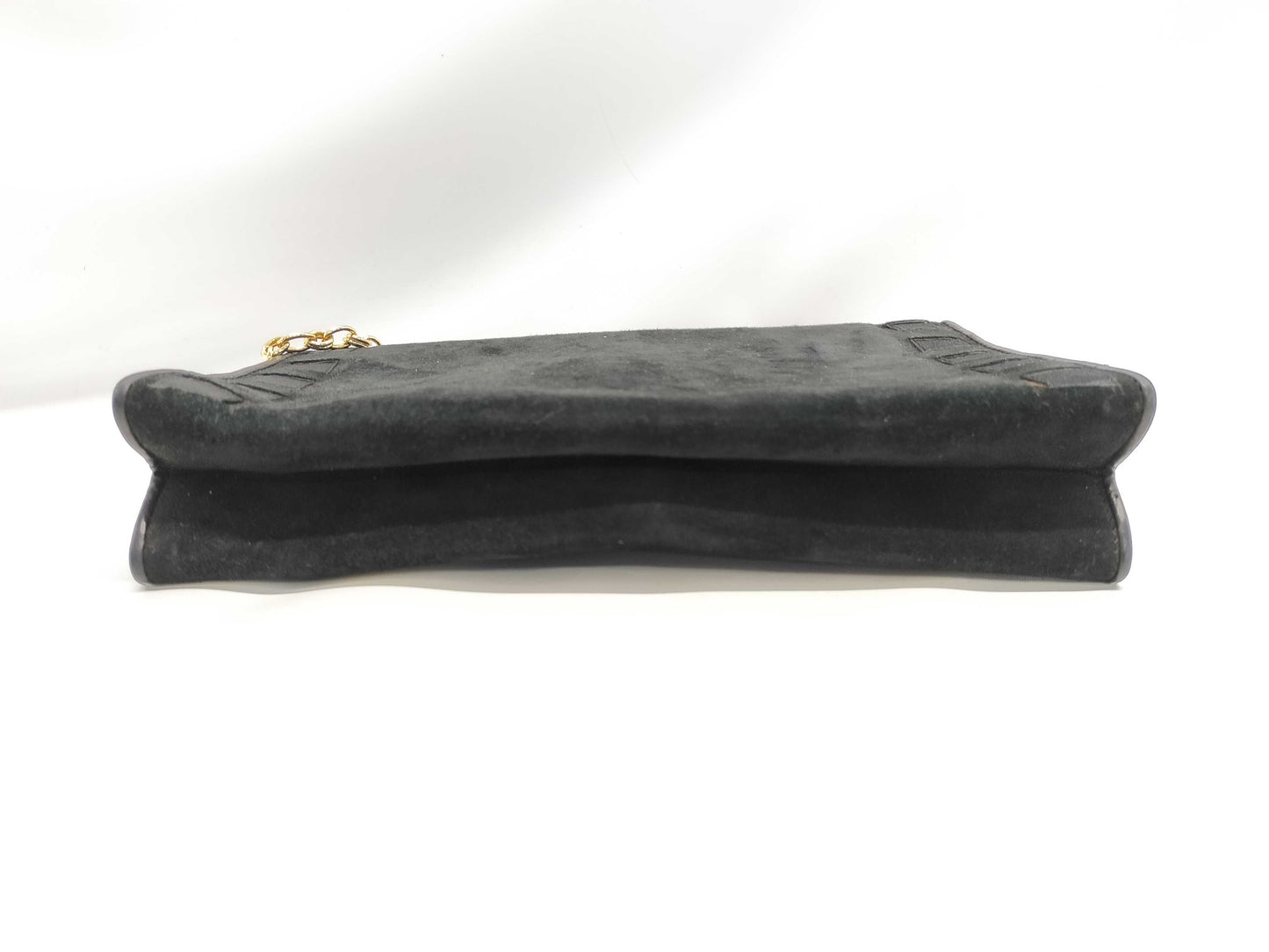 CHANEL Velour Shoulder Bag