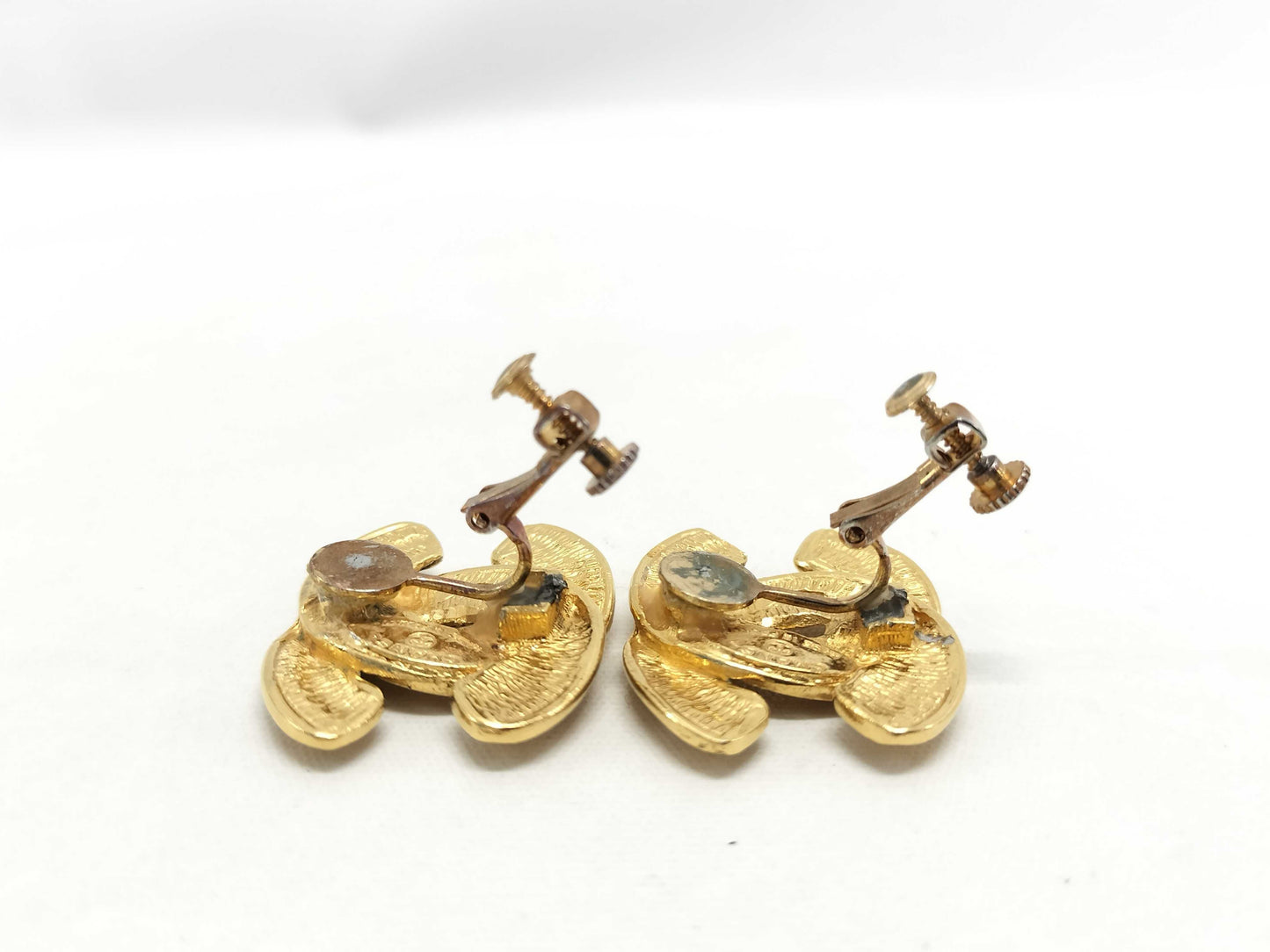CHANEL Matelasse Coco Mark Earrings