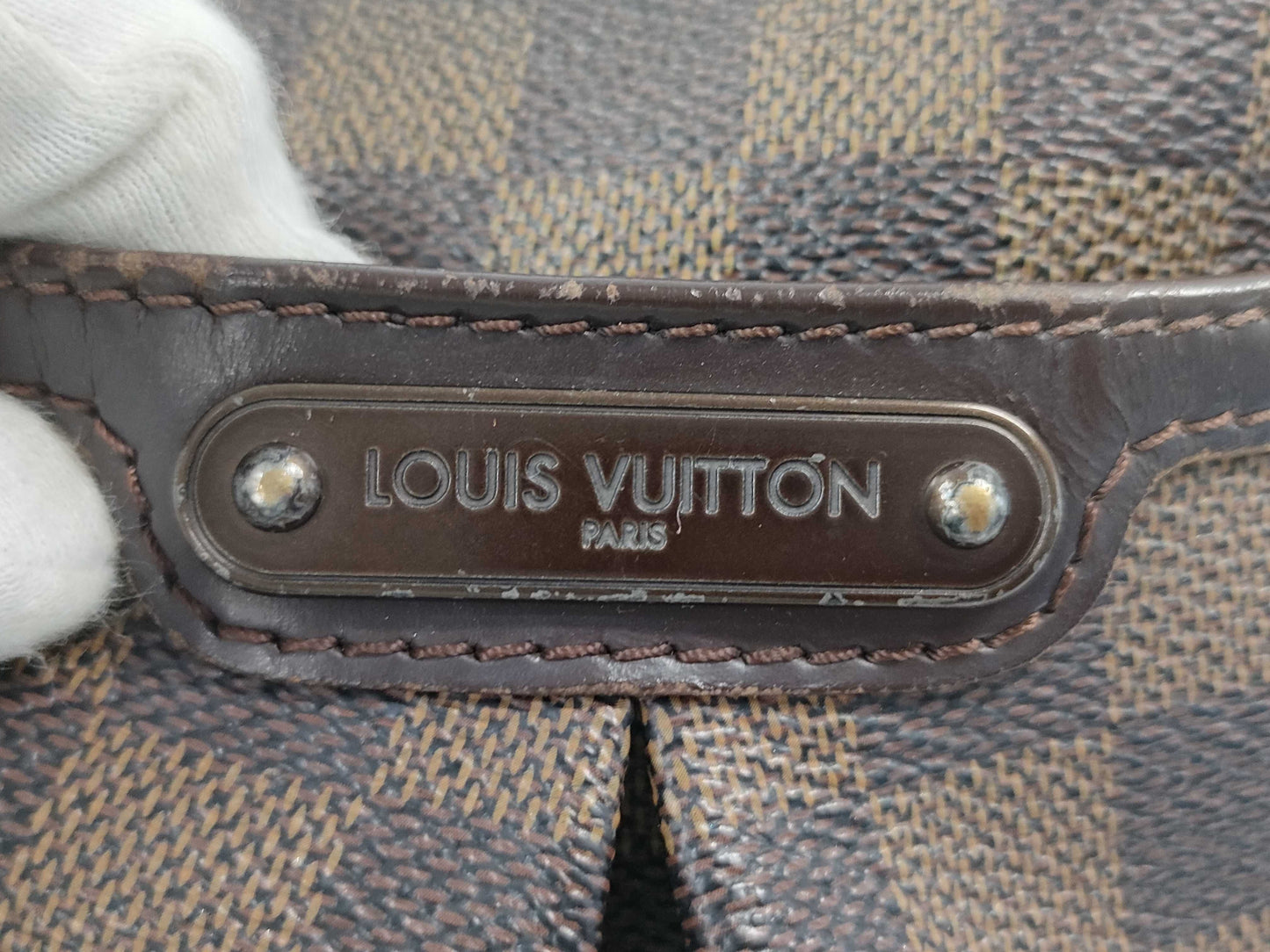 LOUIS VUITTON N42251 Damier Bloomsbury PM Shoulder Bag