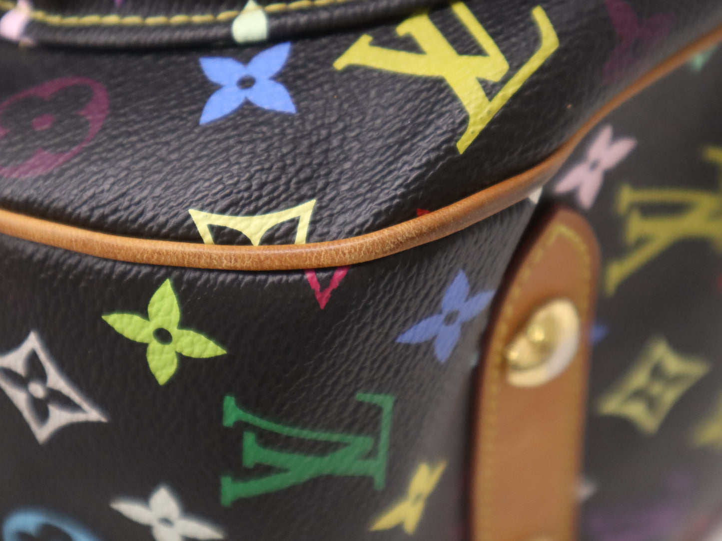 LOUIS VUITTON M40126 Multicolor Rita Noir Shoulder Bag