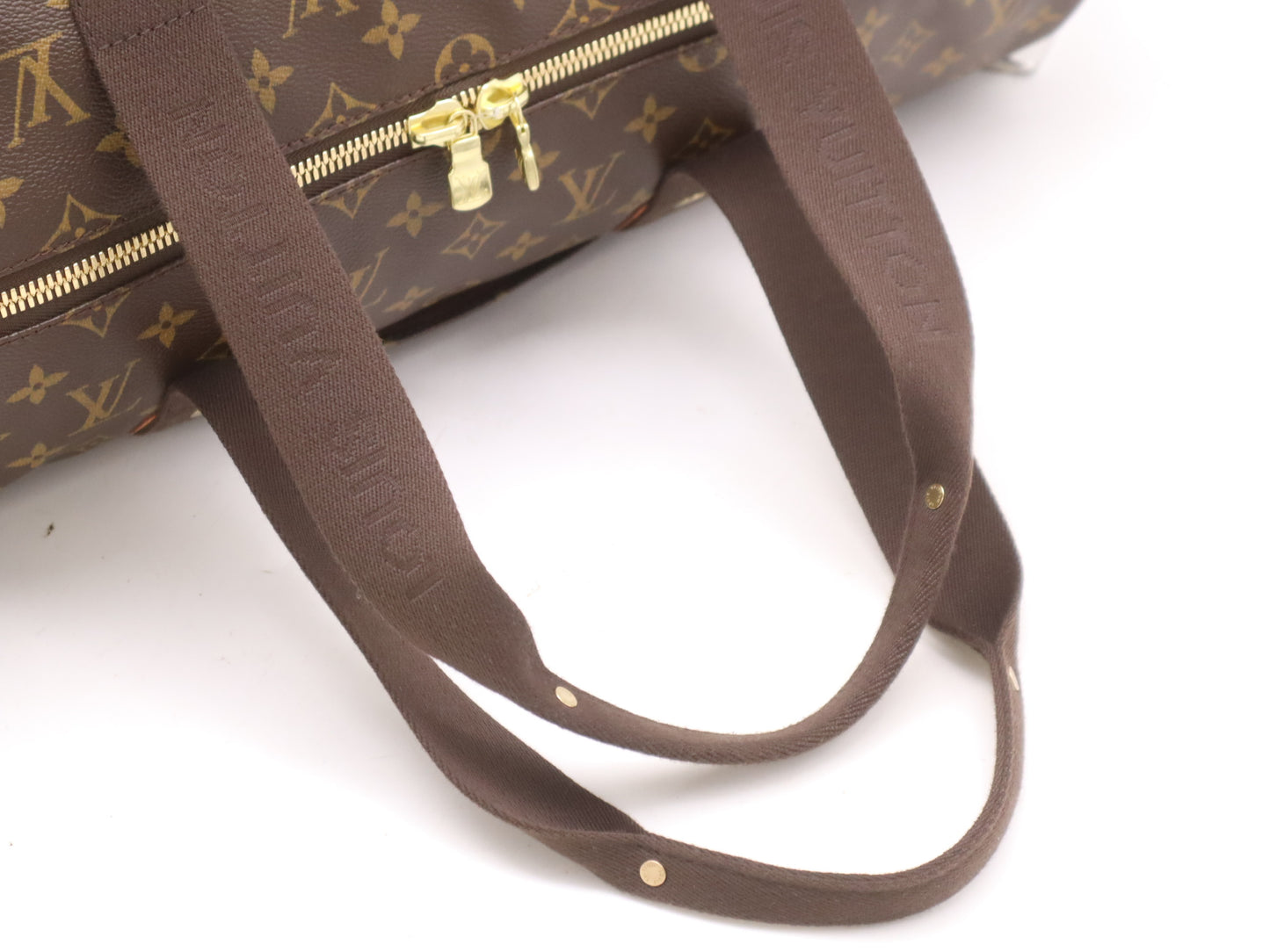 LOUIS VUITTON M97036 Monogram Sporty Bobur Boston Bag with Dust Bag