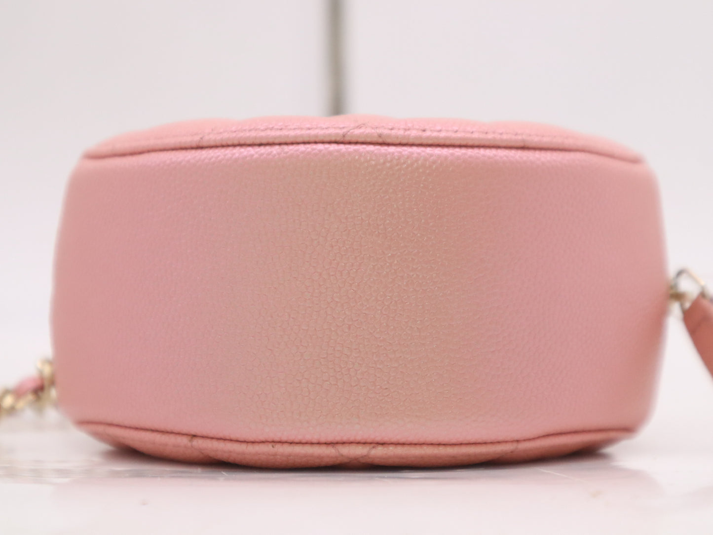 CHANEL Caviar Skin Classic Chain Clutch Bag, Pink, Seal, 27660754, Shoulder Bag