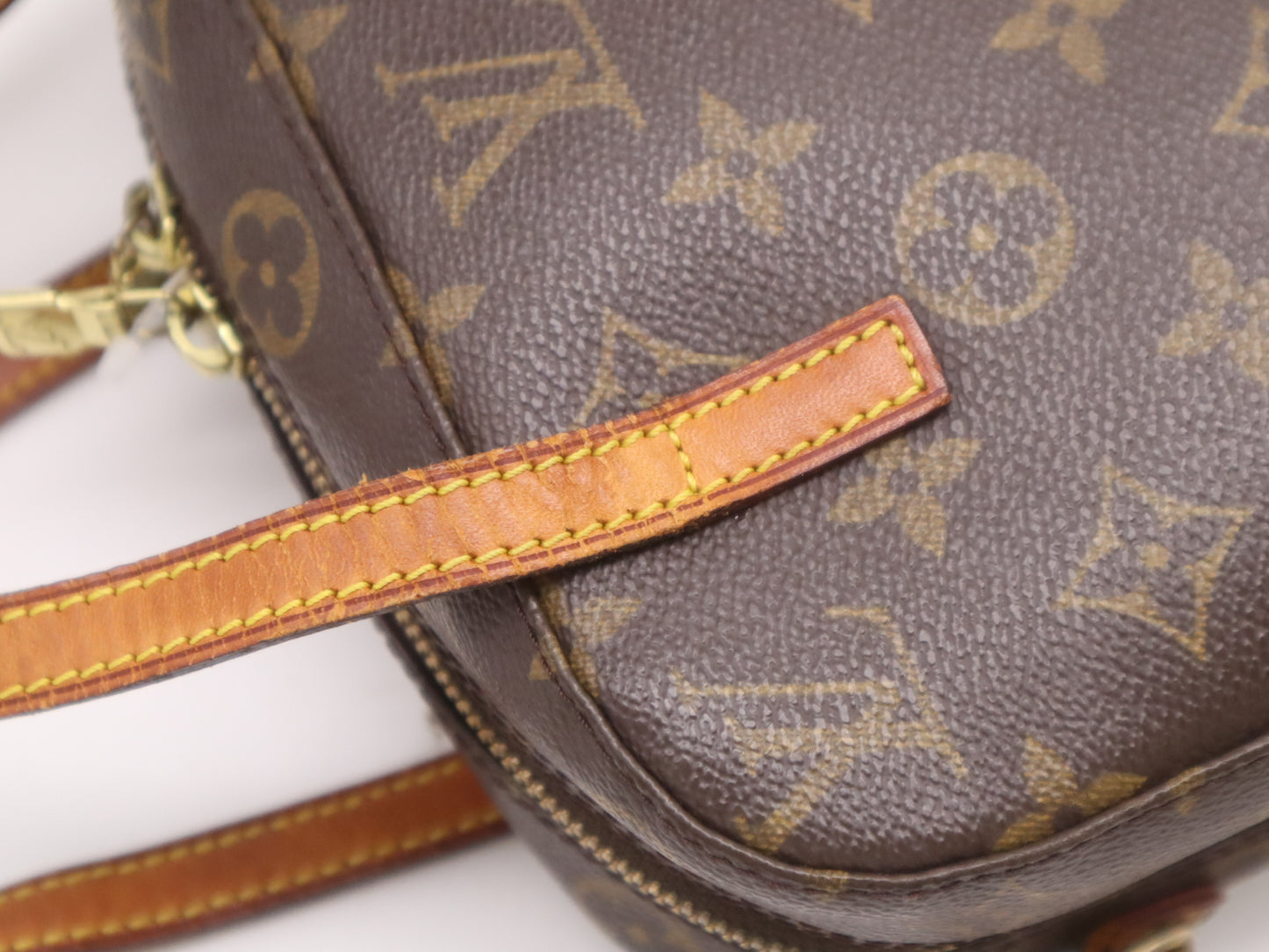 LOUIS VUITTON M47500 Monogram Spontini Shoulder Bag with Shoulder Strap