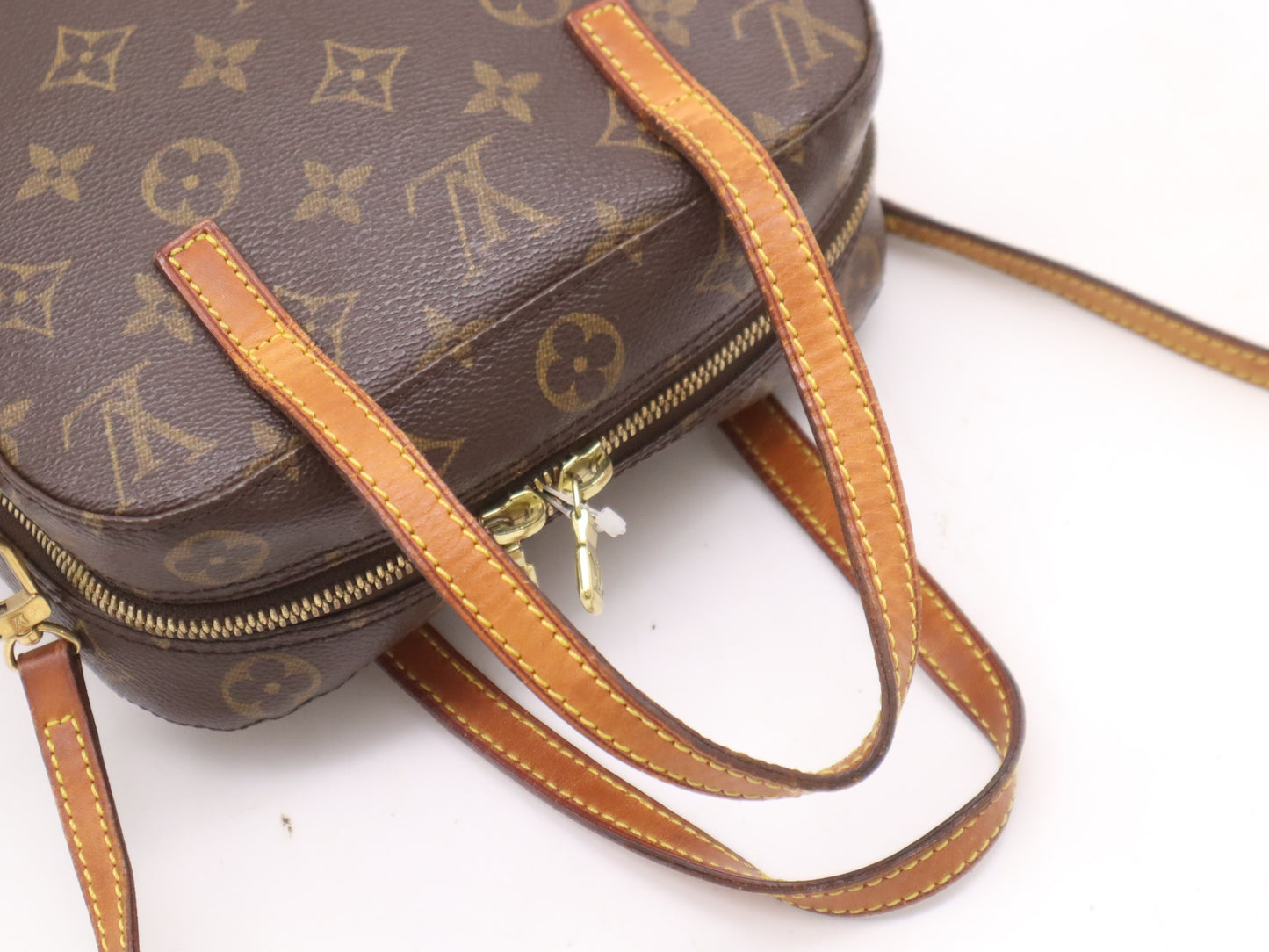 LOUIS VUITTON M47500 Monogram Spontini Shoulder Bag with Shoulder Strap