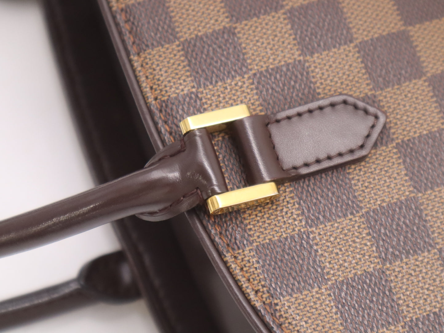 LOUIS VUITTON N51282 Damier Saria Horizontal Handbag