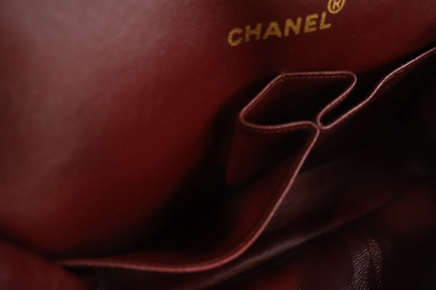 CHANEL Lambskin Matelasse 23 Double Flap Double Chain GD Hardware Black Seal Shoulder Bag 3951288