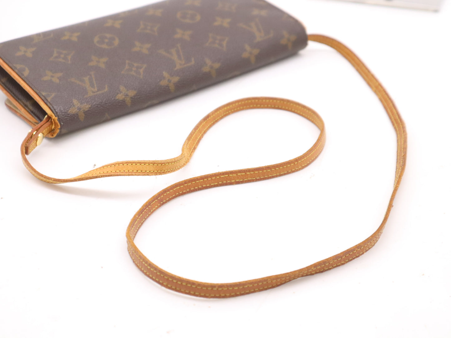 LOUIS VUITTON M51852 Monogram Pochette Twin GM Shoulder Bag
