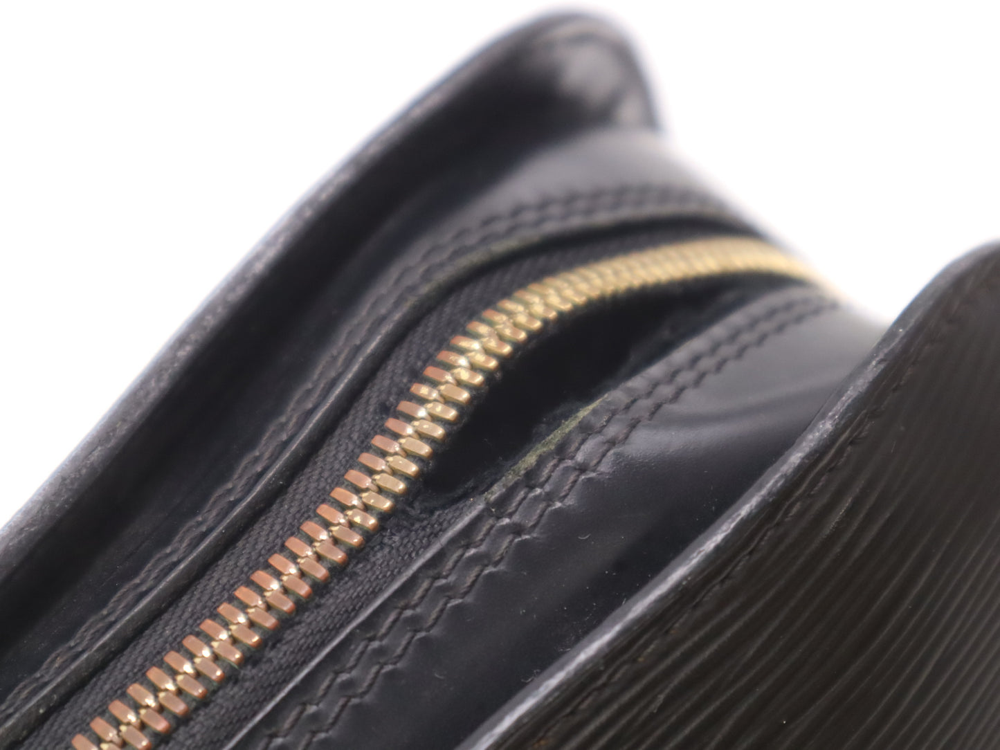 LOUIS VUITTON M54512 Epi Sorbonne Noir Handbag