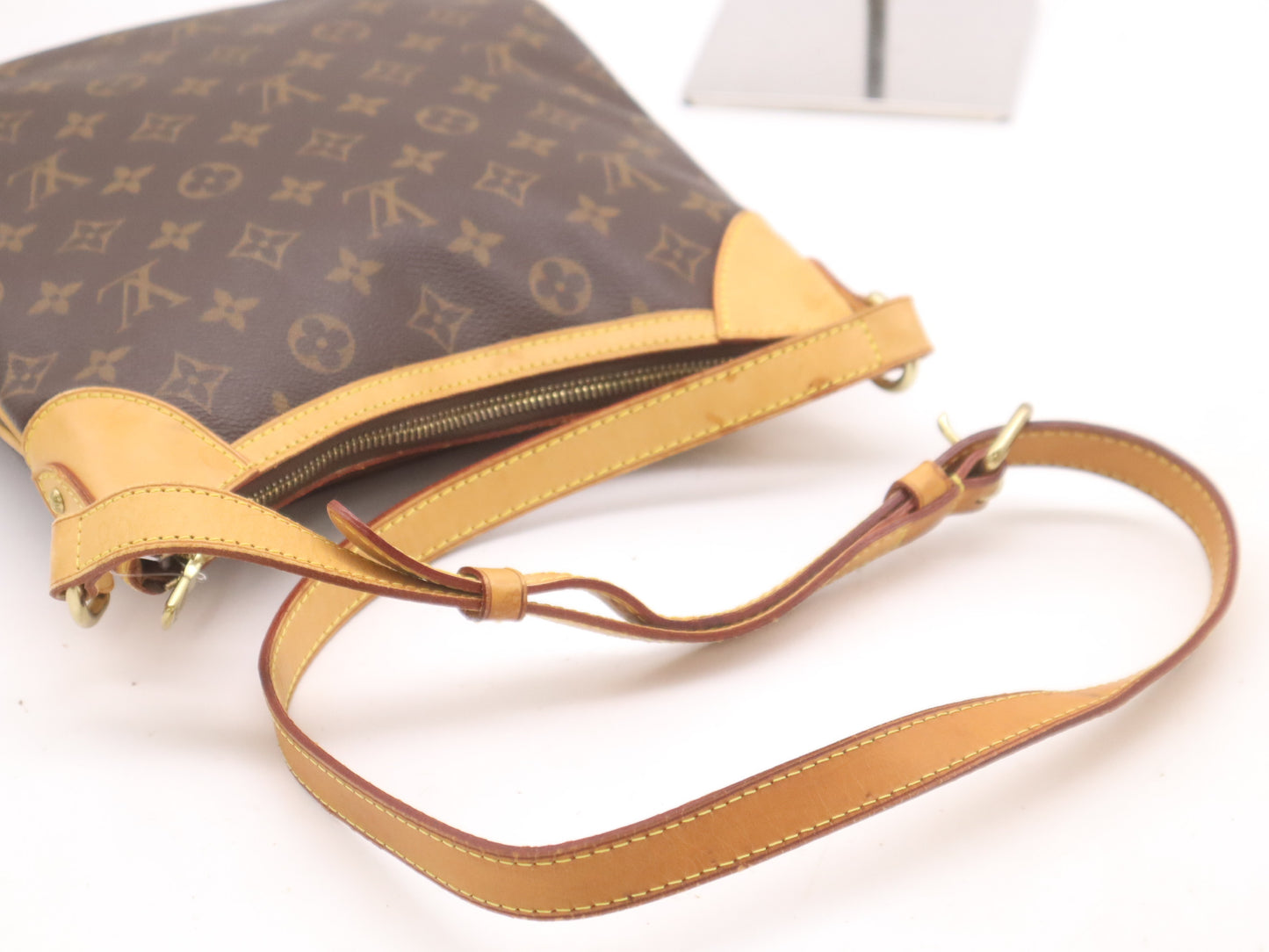 LOUIS VUITTON M56390 Monogram Odeon PM Shoulder Bag