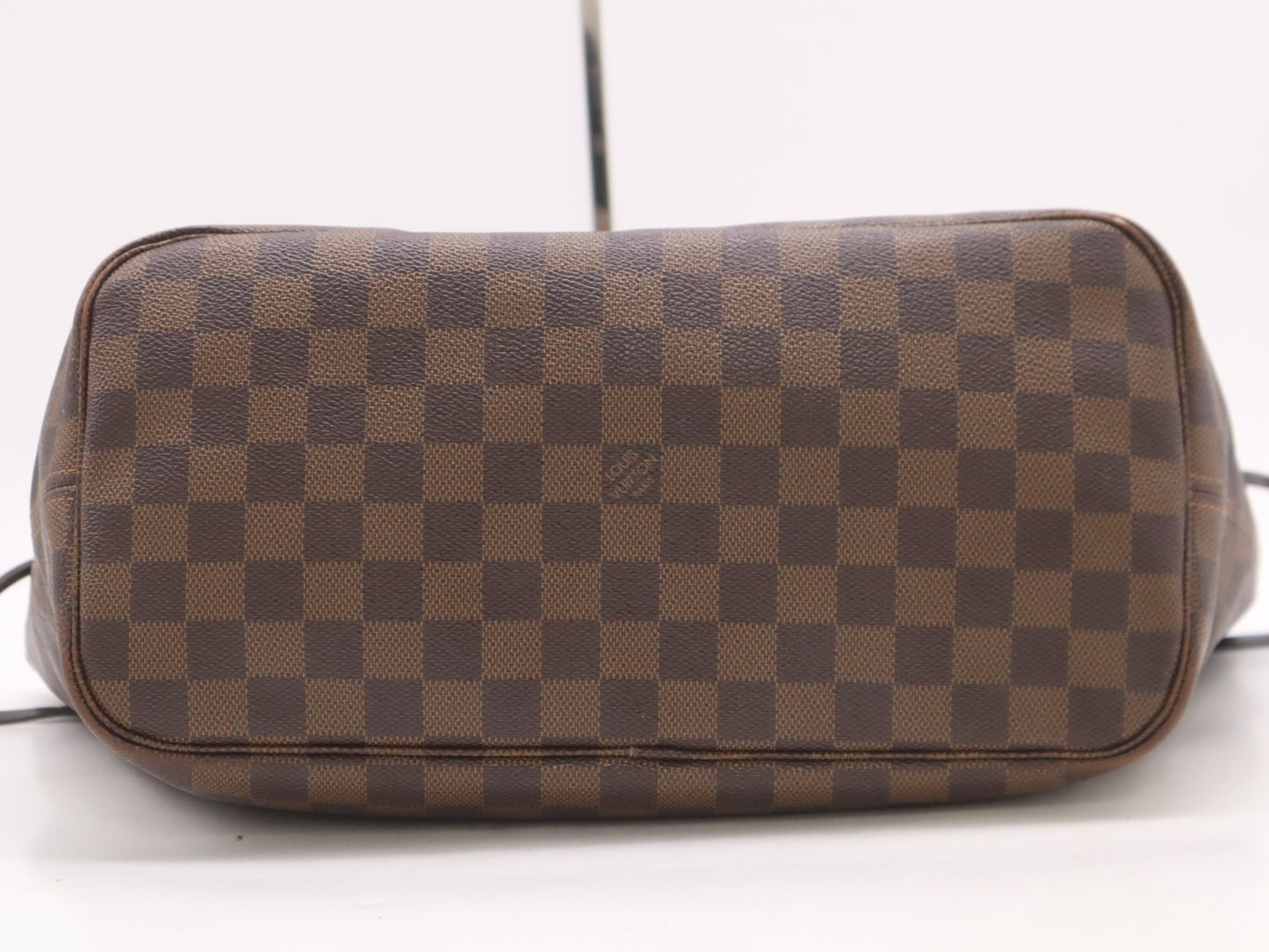 LOUIS VUITTON N41603 Damier Neverfull MM Ebene Rose Ballerine Tote Bag