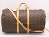 LOUIS VUITTON M41412 Monogram Keepall Bandouliere 60 Boston Bag with Shoulder Strap, Name Tag, and Poignier