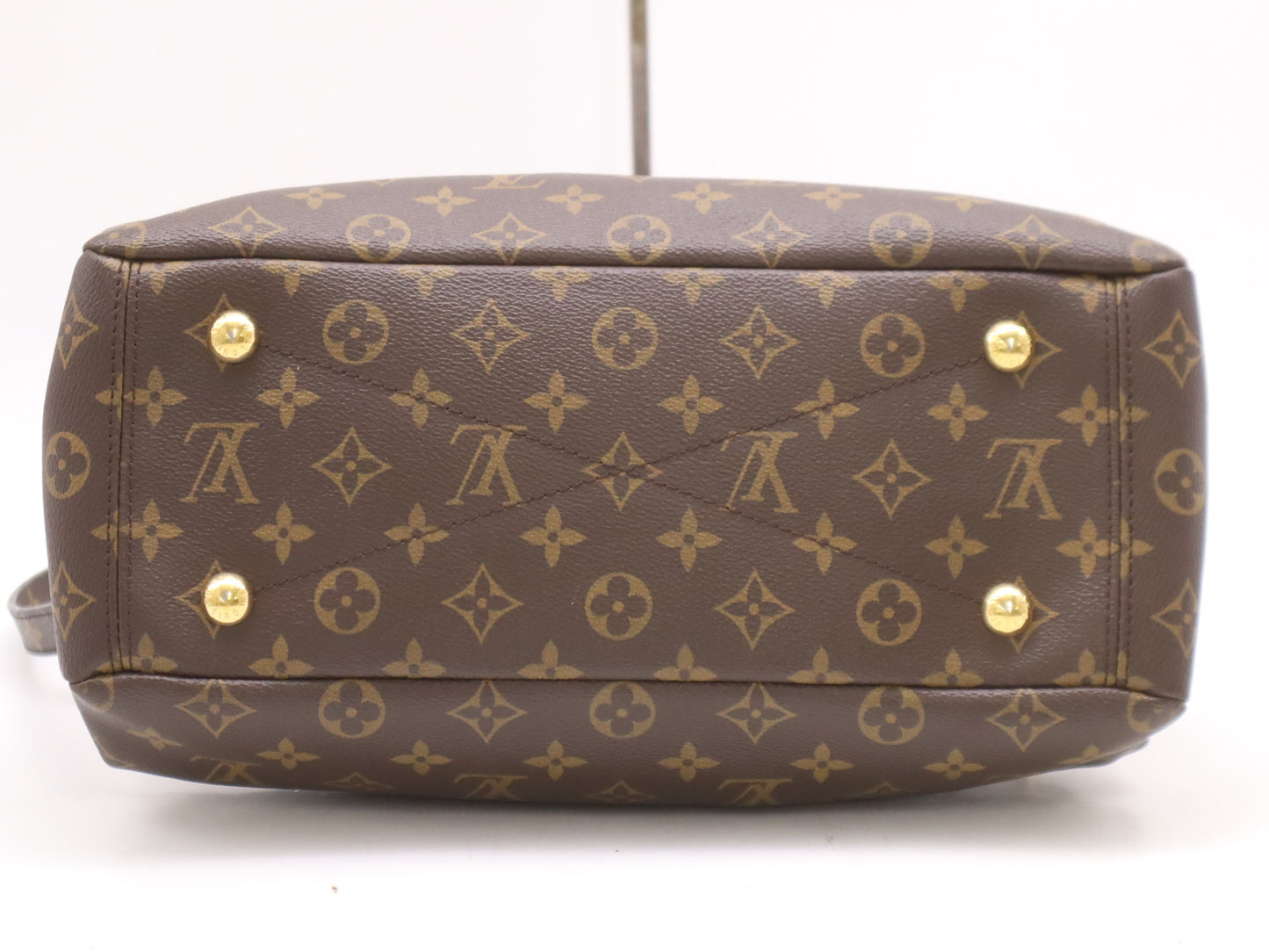 LOUIS VUITTON M40468 Monogram Pallas Rose Ballerine Shoulder Bag