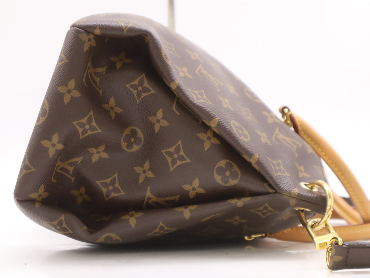 LOUIS VUITTON M40468 Monogram Pallas Rose Ballerine Shoulder Bag