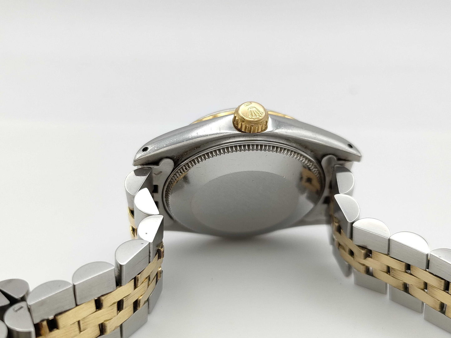 ROLEX 6827 5938585 Champagne Dial Women's Watch